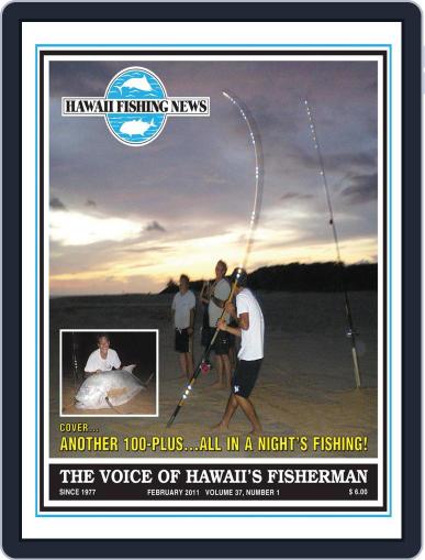 Hawaii Fishing News February 1st, 2011 Digital Back Issue Cover