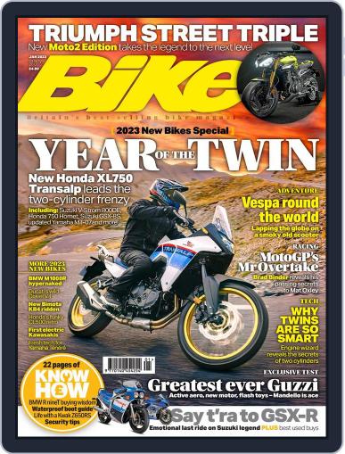 BIKE United Kingdom January 1st, 2023 Digital Back Issue Cover