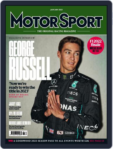 Motor sport November 23rd, 2022 Digital Back Issue Cover