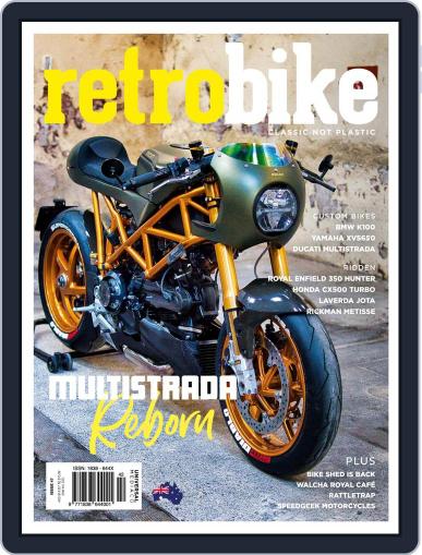 Retrobike October 1st, 2022 Digital Back Issue Cover