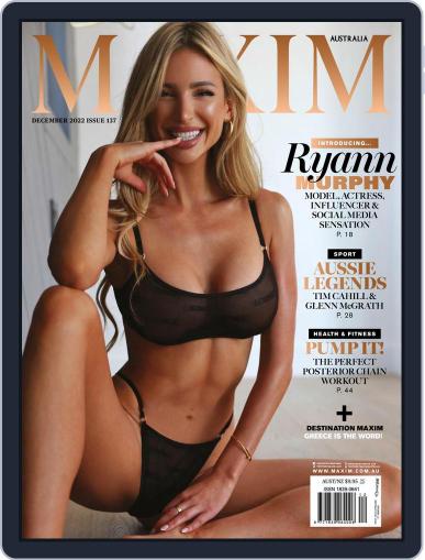 Maxim Australia December 1st, 2022 Digital Back Issue Cover