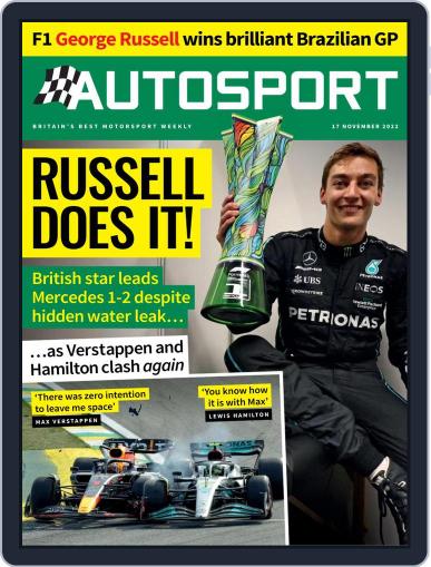 Autosport November 17th, 2022 Digital Back Issue Cover