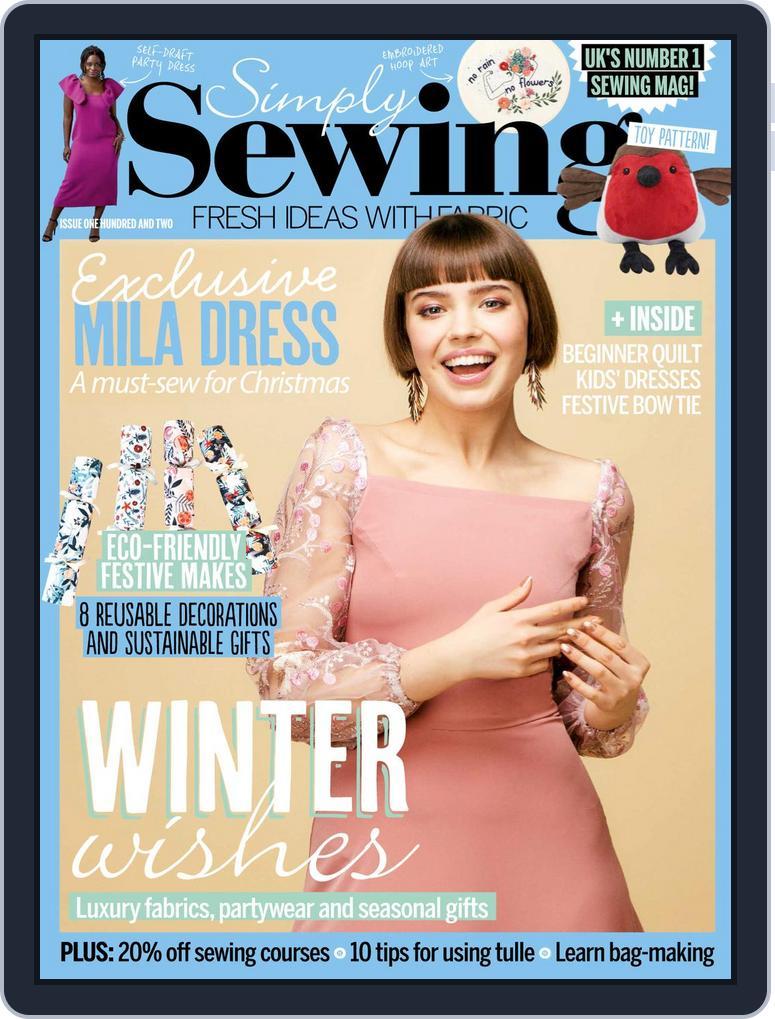 Simply Sewing (Digital) Subscription                    December 1st, 2022 Issue