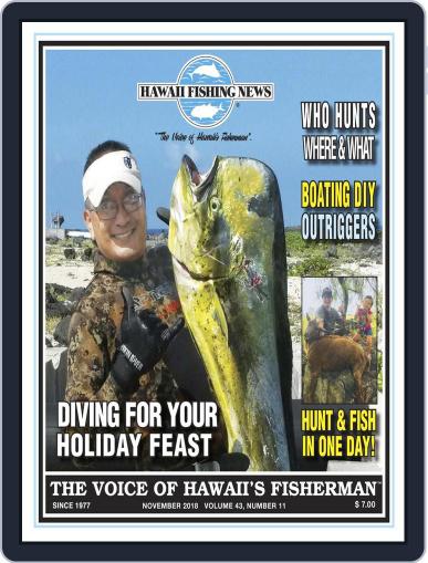 Hawaii Fishing News November 1st, 2018 Digital Back Issue Cover