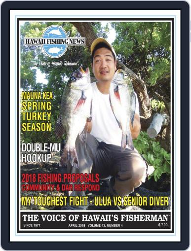 Hawaii Fishing News April 1st, 2018 Digital Back Issue Cover