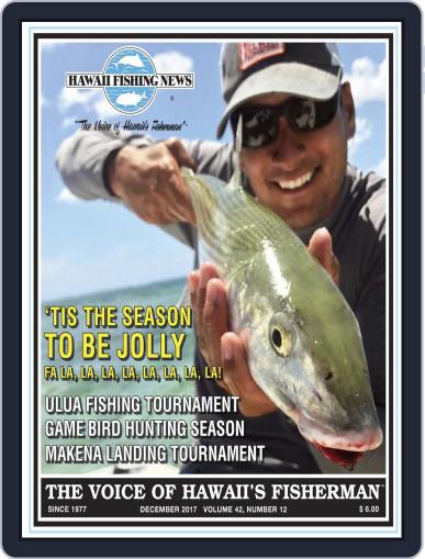 Hawaii Fishing News December 1st, 2017 Digital Back Issue Cover