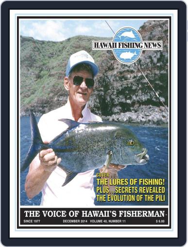 Hawaii Fishing News December 1st, 2014 Digital Back Issue Cover