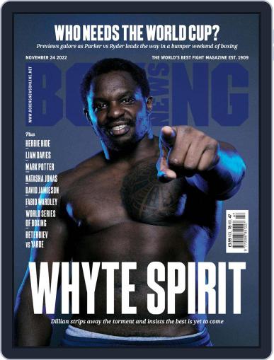 Boxing News November 24th, 2022 Digital Back Issue Cover