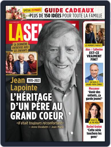 La Semaine December 2nd, 2022 Digital Back Issue Cover