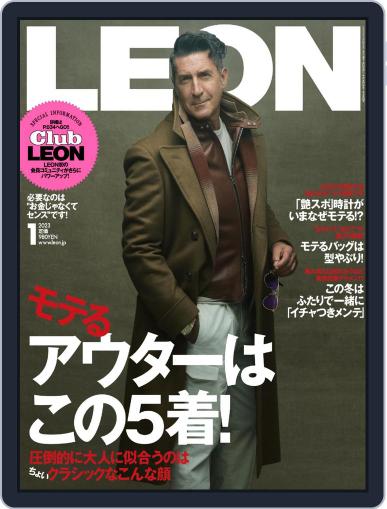 LEON　レオン November 24th, 2022 Digital Back Issue Cover