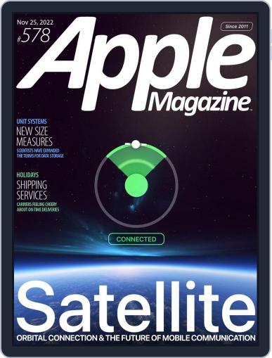 AppleMagazine November 25th, 2022 Digital Back Issue Cover