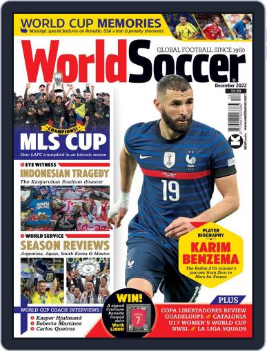 World Soccer December 1st, 2022 Digital Back Issue Cover