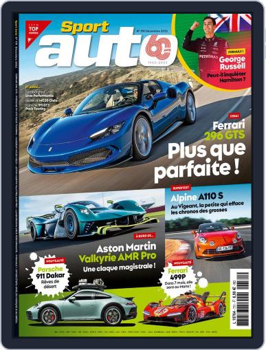 Sport Auto France December 1st, 2022 Digital Back Issue Cover