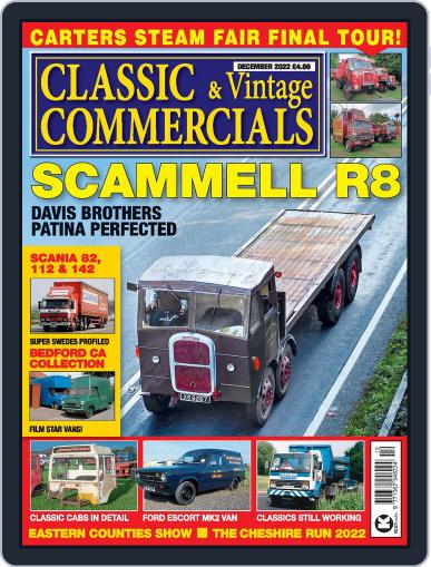 Classic & Vintage Commercials November 25th, 2022 Digital Back Issue Cover