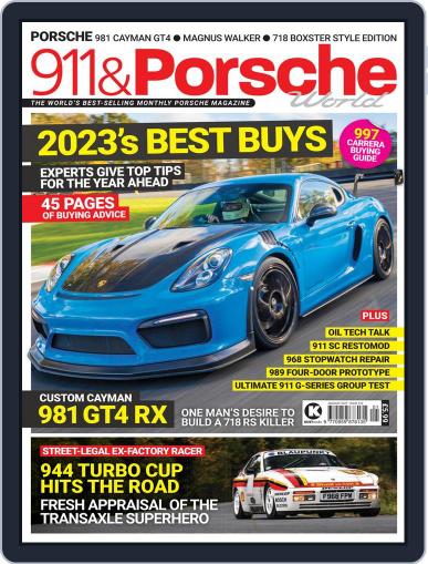 911 & Porsche World January 1st, 2023 Digital Back Issue Cover