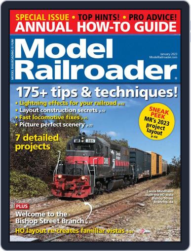 Model Railroader January 1st, 2023 Digital Back Issue Cover