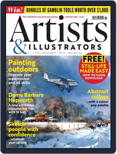 Artists & Illustrators January 1st, 2023 Digital Back Issue Cover