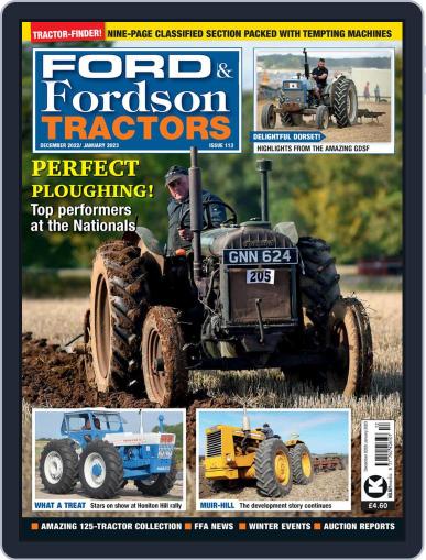 Ford and Fordson Tractors December 1st, 2022 Digital Back Issue Cover