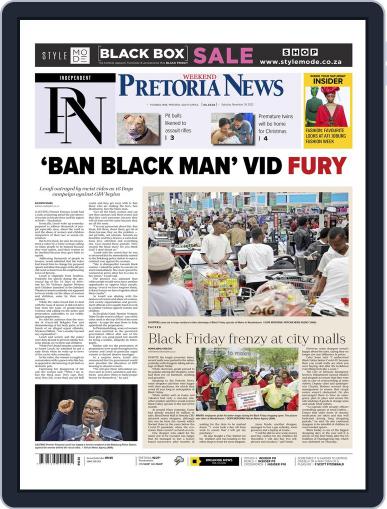 Pretoria News Weekend November 26th, 2022 Digital Back Issue Cover
