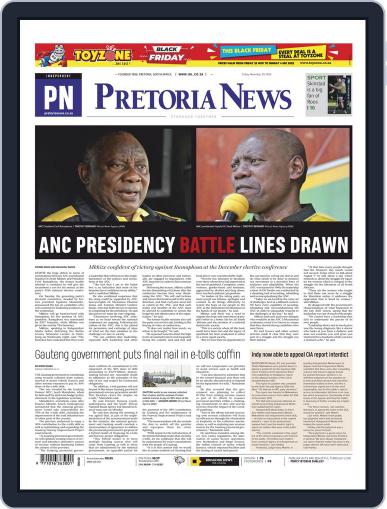 Pretoria News November 25th, 2022 Digital Back Issue Cover