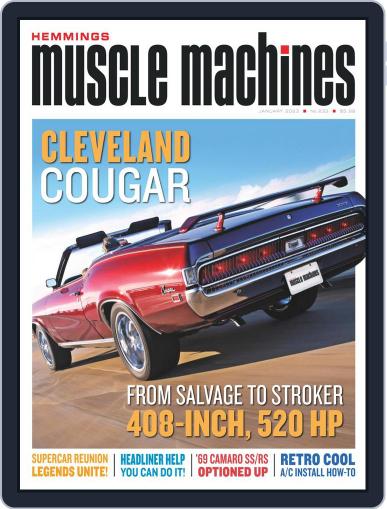Hemmings Muscle Machines January 1st, 2023 Digital Back Issue Cover