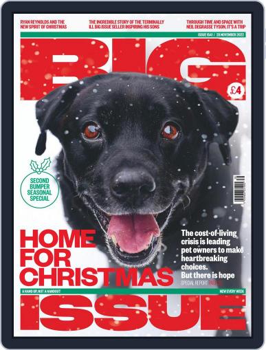 The Big Issue United Kingdom November 28th, 2022 Digital Back Issue Cover
