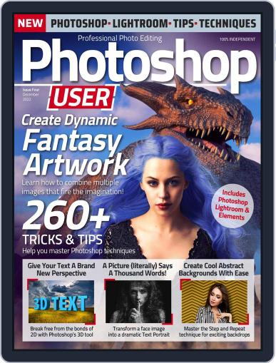 Photoshop User December 1st, 2022 Digital Back Issue Cover