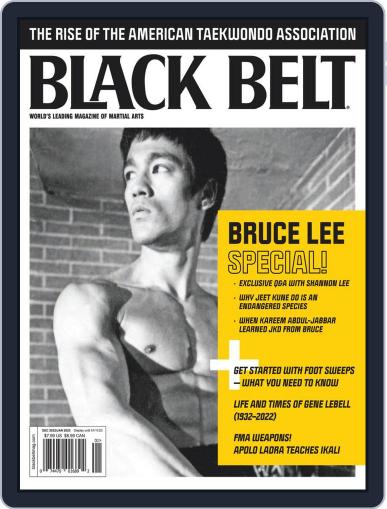 Black Belt December 1st, 2022 Digital Back Issue Cover