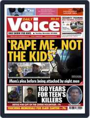 Daily Voice (Digital) Subscription                    November 29th, 2022 Issue