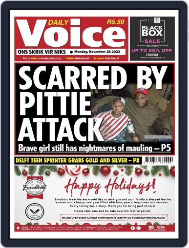 Daily Voice November 28th, 2022 Digital Back Issue Cover