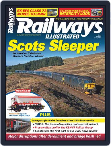 Railways Illustrated January 1st, 2023 Digital Back Issue Cover