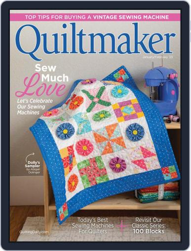 QUILTMAKER January 1st, 2023 Digital Back Issue Cover