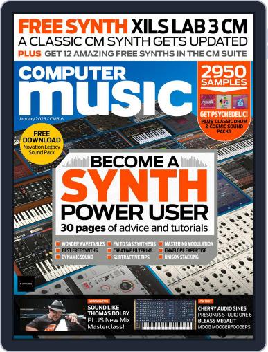 Computer Music January 1st, 2023 Digital Back Issue Cover