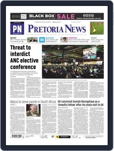 Pretoria News November 29th, 2022 Digital Back Issue Cover