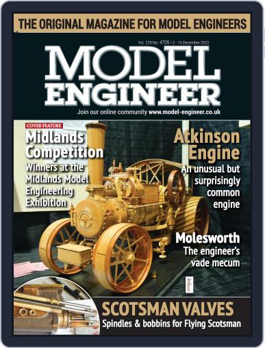 Model Engineer November 29th, 2022 Digital Back Issue Cover