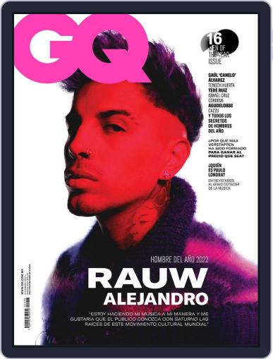 GQ Mexico December 1st, 2022 Digital Back Issue Cover