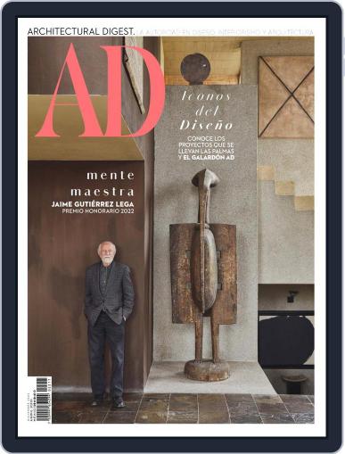 Architectural Digest Mexico December 1st, 2022 Digital Back Issue Cover
