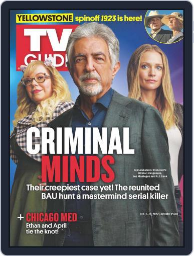 Tv Guide December 5th, 2022 Digital Back Issue Cover