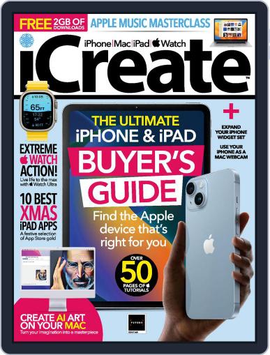 iCreate December 1st, 2022 Digital Back Issue Cover