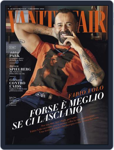 Vanity Fair Italia November 30th, 2022 Digital Back Issue Cover