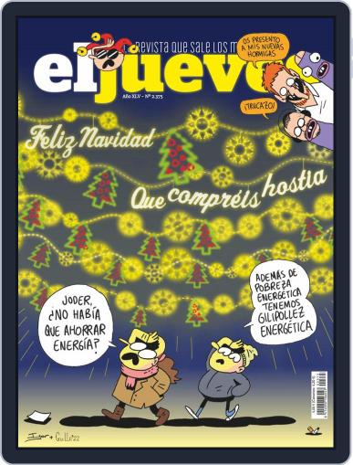 El Jueves November 29th, 2022 Digital Back Issue Cover