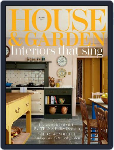 House and Garden January 1st, 2023 Digital Back Issue Cover