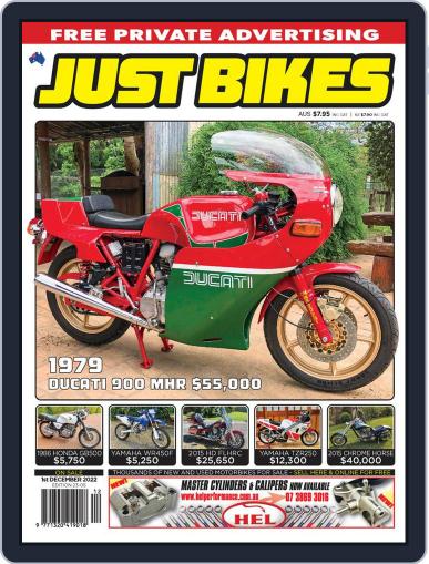 Just Bikes November 1st, 2022 Digital Back Issue Cover