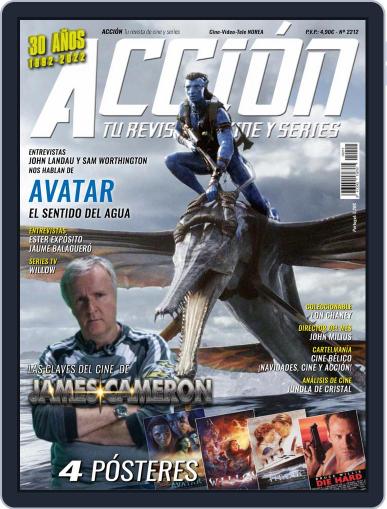 Accion Cine-video December 1st, 2022 Digital Back Issue Cover