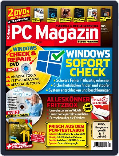 PC Magazin December 1st, 2022 Digital Back Issue Cover