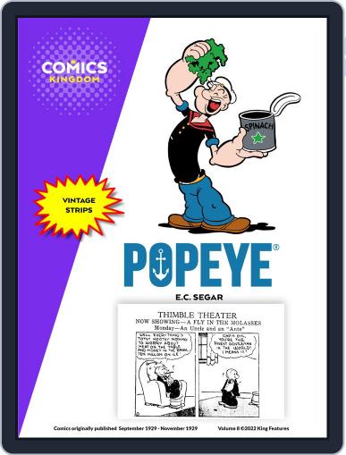 Popeye November 30th, 2022 Digital Back Issue Cover