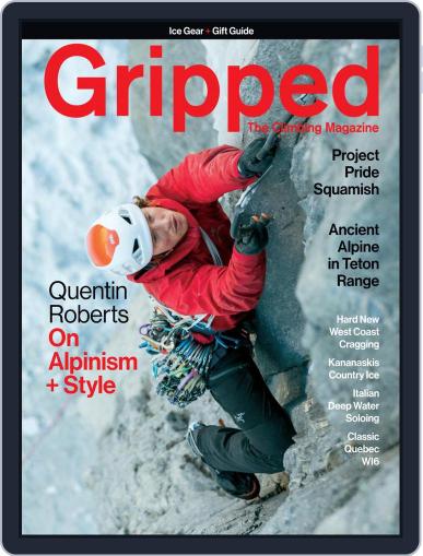 Gripped: The Climbing December 1st, 2022 Digital Back Issue Cover