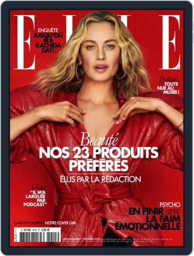 Elle France December 1st, 2022 Digital Back Issue Cover