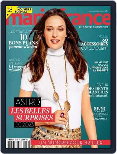 Marie France December 1st, 2022 Digital Back Issue Cover