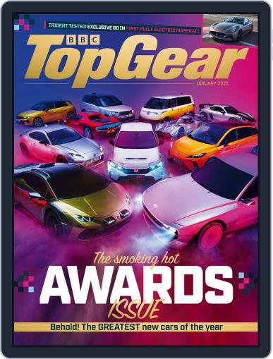 BBC Top Gear January 1st, 2023 Digital Back Issue Cover